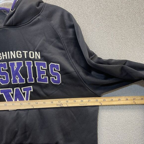 Washington Huskies Hoodie Sweatshirt Pullover Men's Medium - Picture 5 of 8